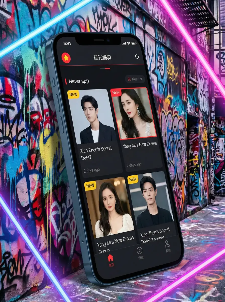 龙轩导航 APP界面展示 - 掌上吃瓜神器